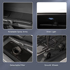 Portable Countertop Dishwasher with 7.5L Water Tank