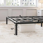 Sturdy Metal Platform Bed Frame - No Box Spring Required