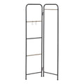Metal Garment Rack - Foldable | Black