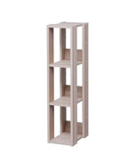 Open Wood Rack Shelf - Small | Dark Brown