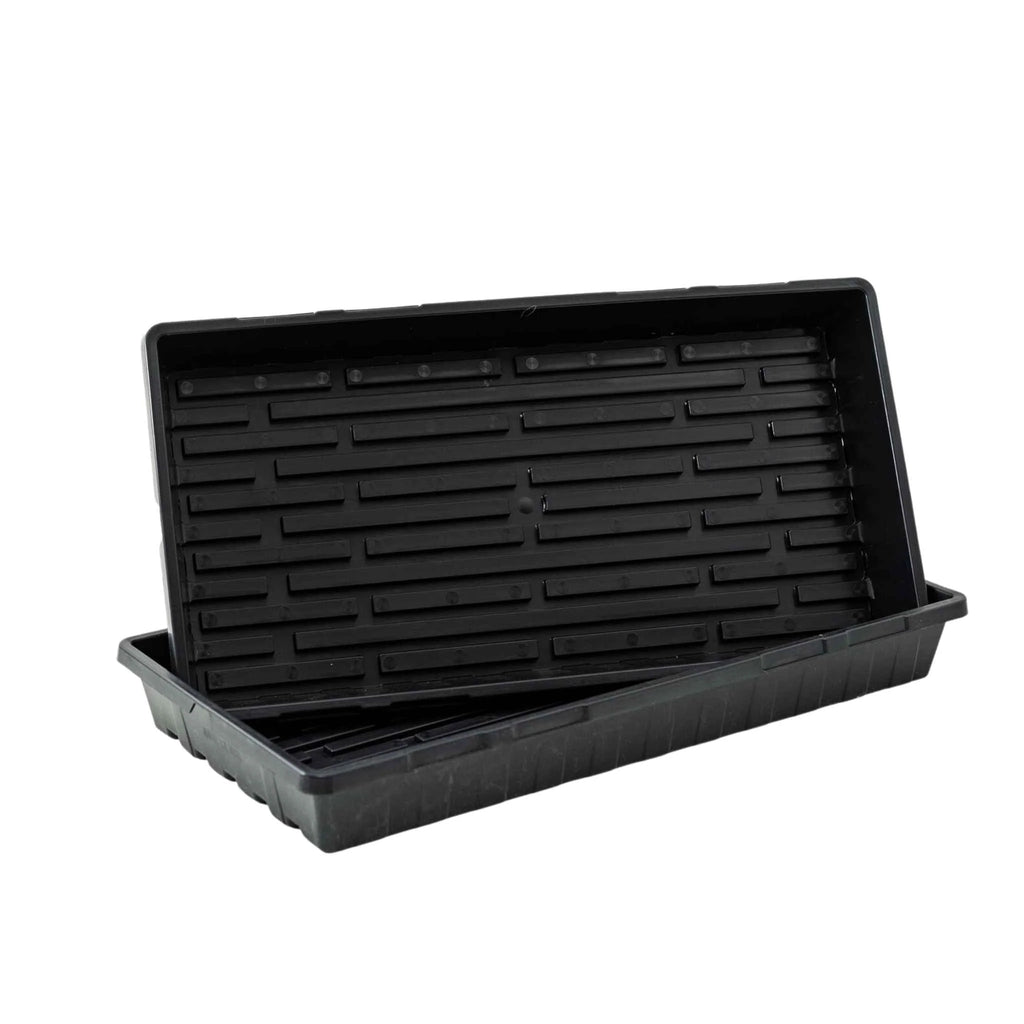 1020 Extra Strength Trays | 1 Tray / Black / No Holes