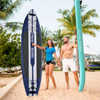 streakboard 11FT Inflatable Stand Up Paddle Board SUP Surfing Boards No Slip Deck, 6'' Thick with Backpack