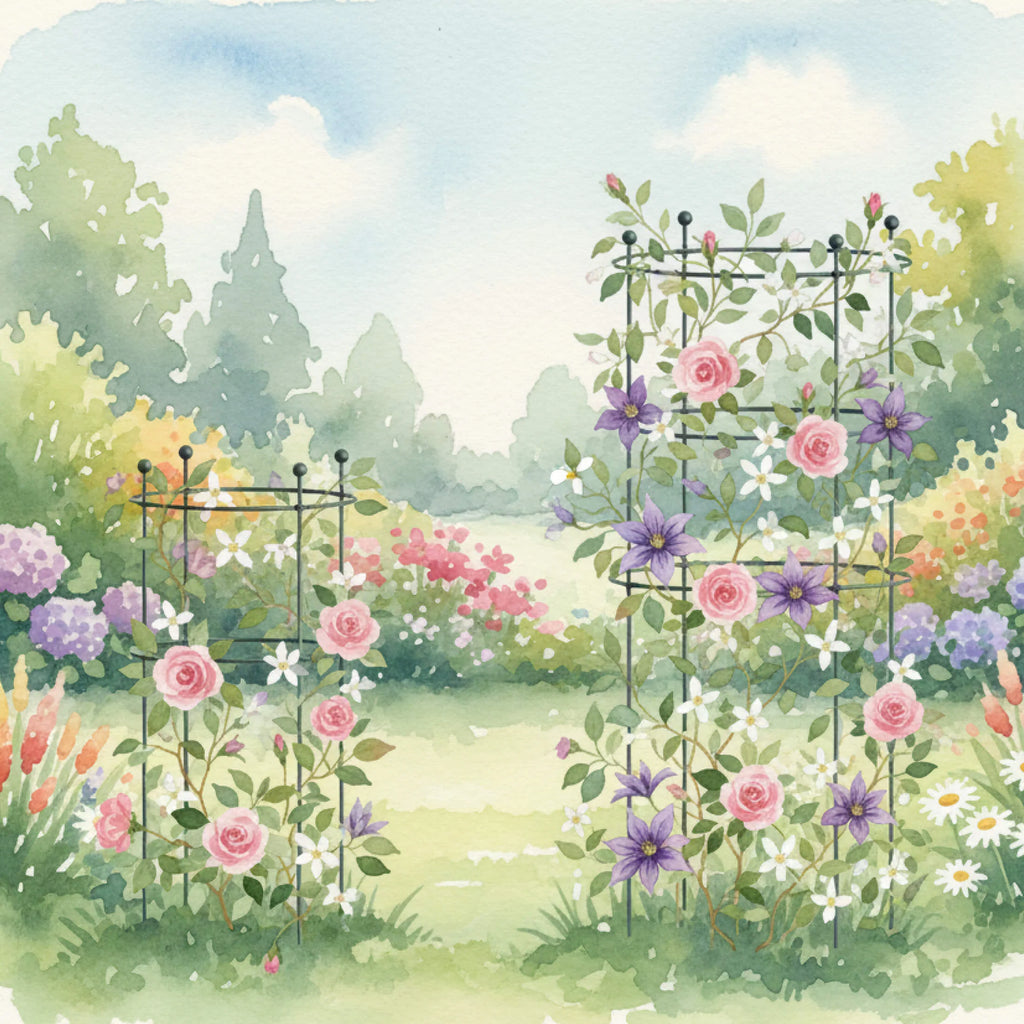 Flower Cage Round - 2 Pack | Medium