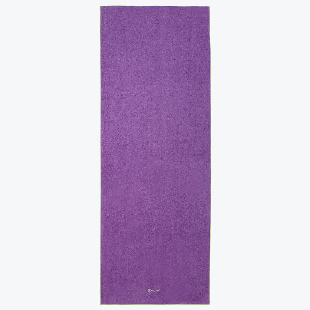 Stay-Put Yoga Towel | Purple