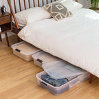 3pk 50qt Underbed Storage Totes