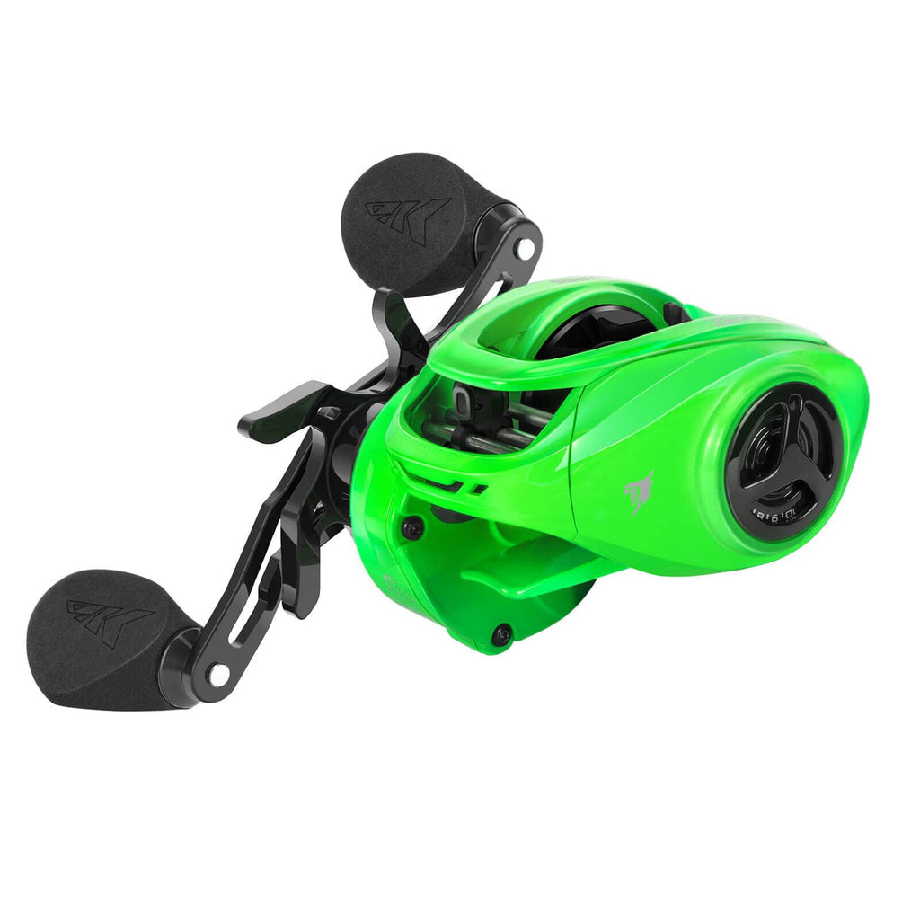KastKing Zephyr Baitcasting Reel | Green / 7.2:1 / Left Handed