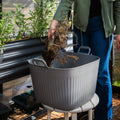 Vego FlexTrug - 12 Gallon Tub | Fog Gray