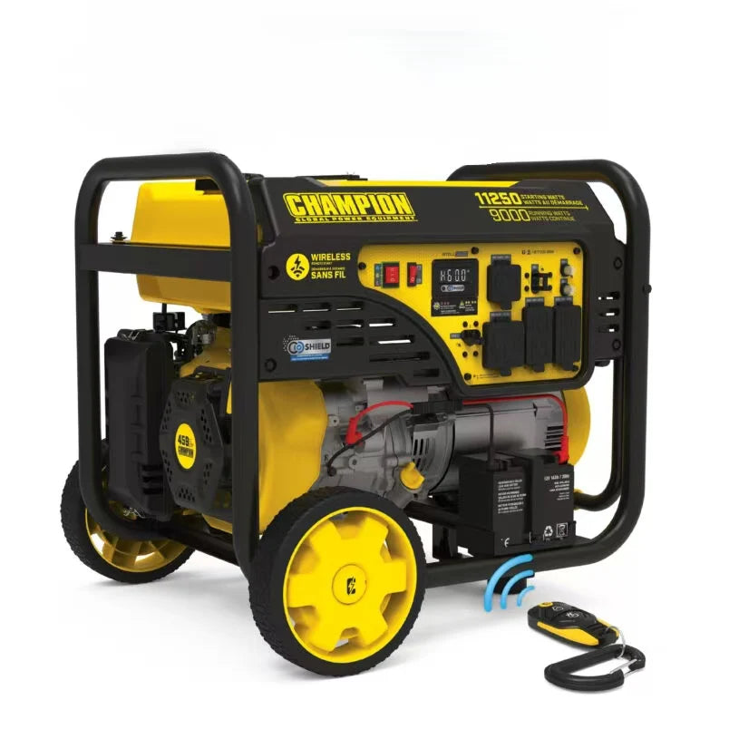 9000W Wireless Start Generator with CO Shield?