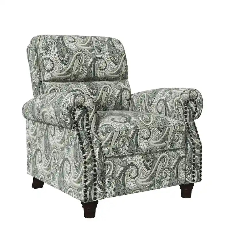 Copper Grove Jessie Paisley Push-Back Recliner Chair