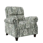 Copper Grove Jessie Paisley Push-Back Recliner Chair