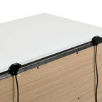 Conjira Modern 4-Piece White Wood Bedroom Storage Set by Furniture of America
