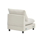 Oversized Modular Sectional Sofa with Plush Cushions and Flexible Layout