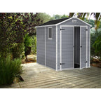 6-Ft. x 7.5-Ft. Plastic Storage Shed