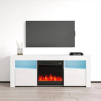 Copper Grove Qorasuv 58-Inch Electric Fireplace TV Stand