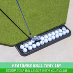 All-Weather Golf Ball Tray (24-Ball) | Black