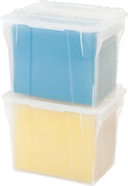 Letter Split-Lid File Box - 20 QT