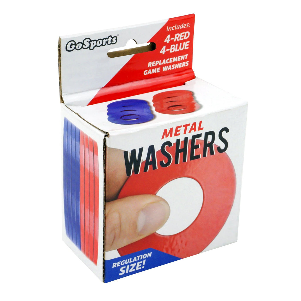 Washer Toss Replacement Set, 8-pk | Powder Coated Steel