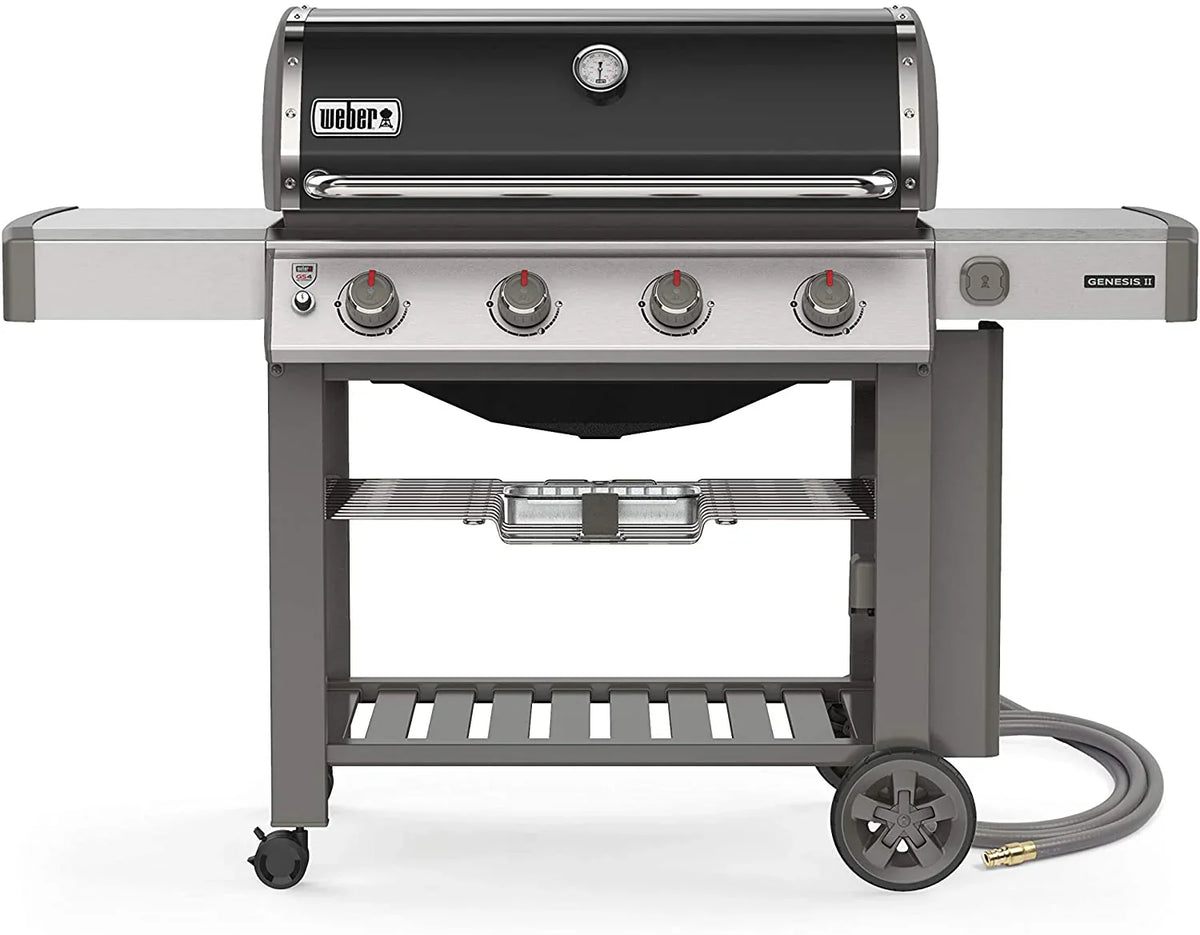 Weber 67011001 Genesis II E-410 Natural Gas Grill, Black