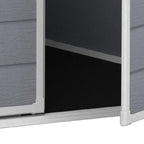 Manor 6 ft. W x 7.5 ft. D Plastic Storage Shed