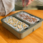 2-Pack EZ Microgreens Planter | Fog Gray
