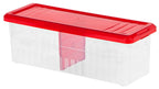Ribbon Storage Box - 3 Pack - Red