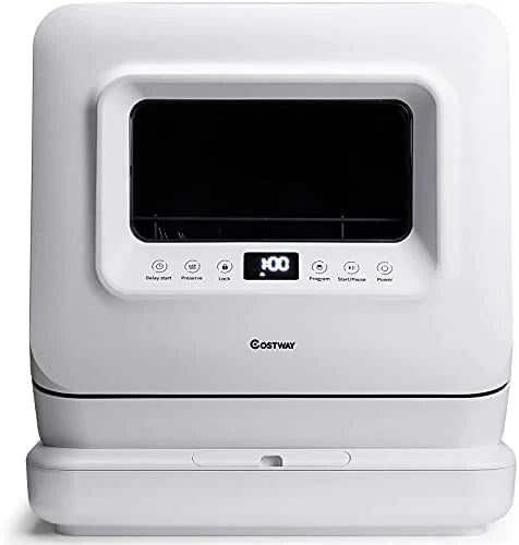 Portable Countertop Dishwasher with 7.5L Water Tank