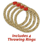 Wooden Ring Toss Game
