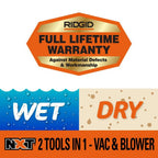 16-Gallon 6.5 Peak HP Wet/Dry Shop Vacuum, HD1600