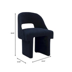 Modern Elegant Boucle Upholstered Accent Chair with MDF Wood Frame for Home Office, Living Room, and Bedroom
