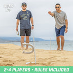 Steel Horseshoe Set, Official Size | Gold Silver