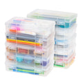 Plastic Storage Containers with Latching Lid 10 Pack