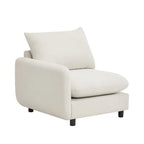 Oversized Modular Sectional Sofa with Plush Cushions and Flexible Layout