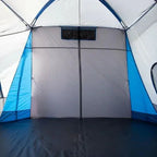 Family cabin tent for 16 people with 3 rooms and 3 entrances