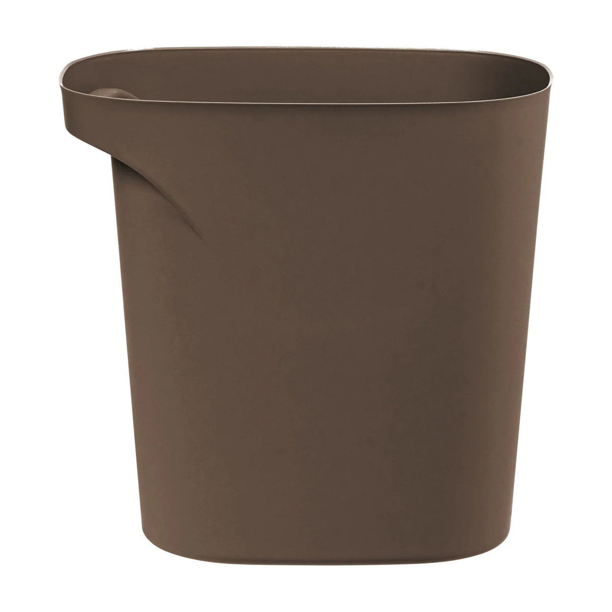 Plastic Trash-Can Wastebasket for Bathroom-Kitchen-Bedroom, 6 Gallon, 3PC