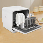 Counter Top Dishwashe, Portable Countertop Dishwashers, Mini Dishwasher 3-in-1 Cups Dishwasher