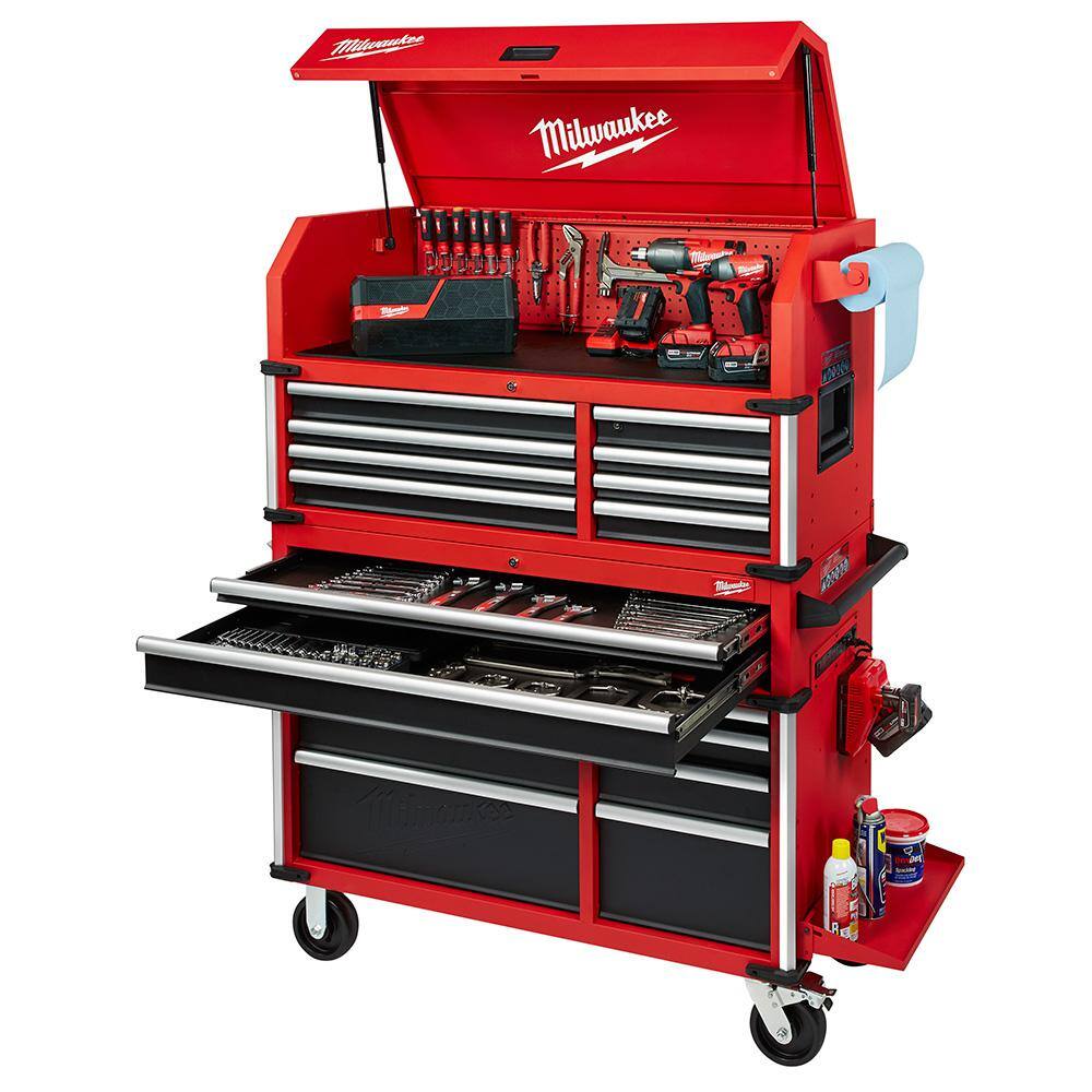High Capacity 46 in. 18-Drawer Tool Chest and Cabinet Combo 48-22-8546 - 85461320713_7a39ee