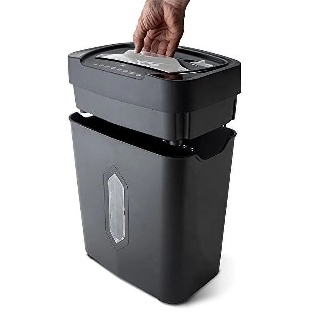 Aurora GB AU1230XA 12 - Sheet Anti - Jam Crosscut Paper and Credit Card Shredder with 5.2 - Gallon Wastebasket