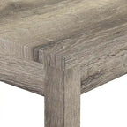 5-Piece Wood Dining Set: Square Table with 4 Upholstered Chairs