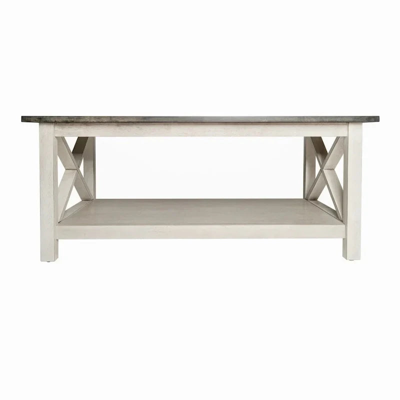 Classic Solid Wood Farmhouse Coffee Table