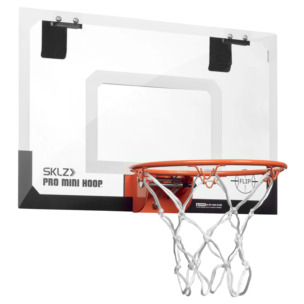 Pro Mini Hoop Flip Over-the-Door Basketball Hoop with Flip-up Rim