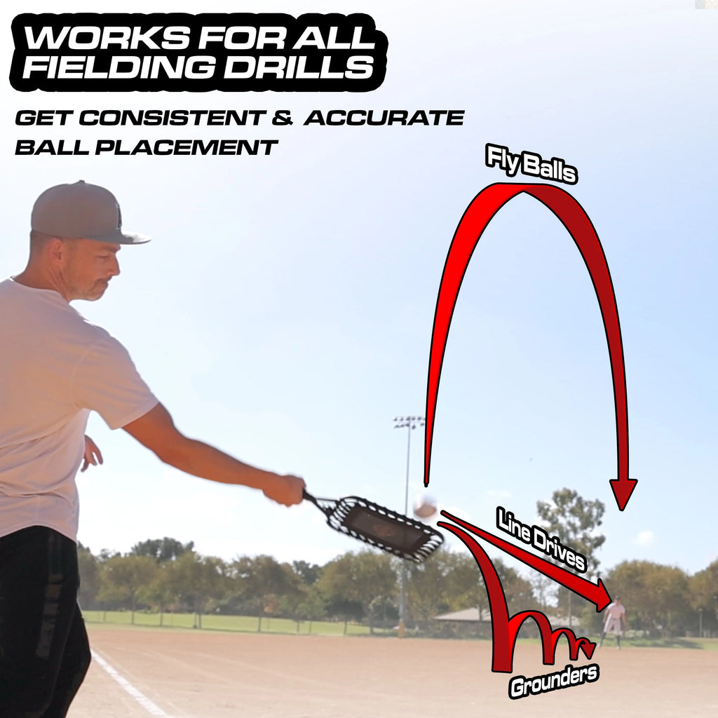 Fungo Baseball Racket for Fly Balls
