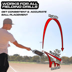 Fungo Baseball Racket for Fly Balls