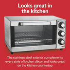 Hamilton Beach 4 Slice Stainless Steel Toaster Oven