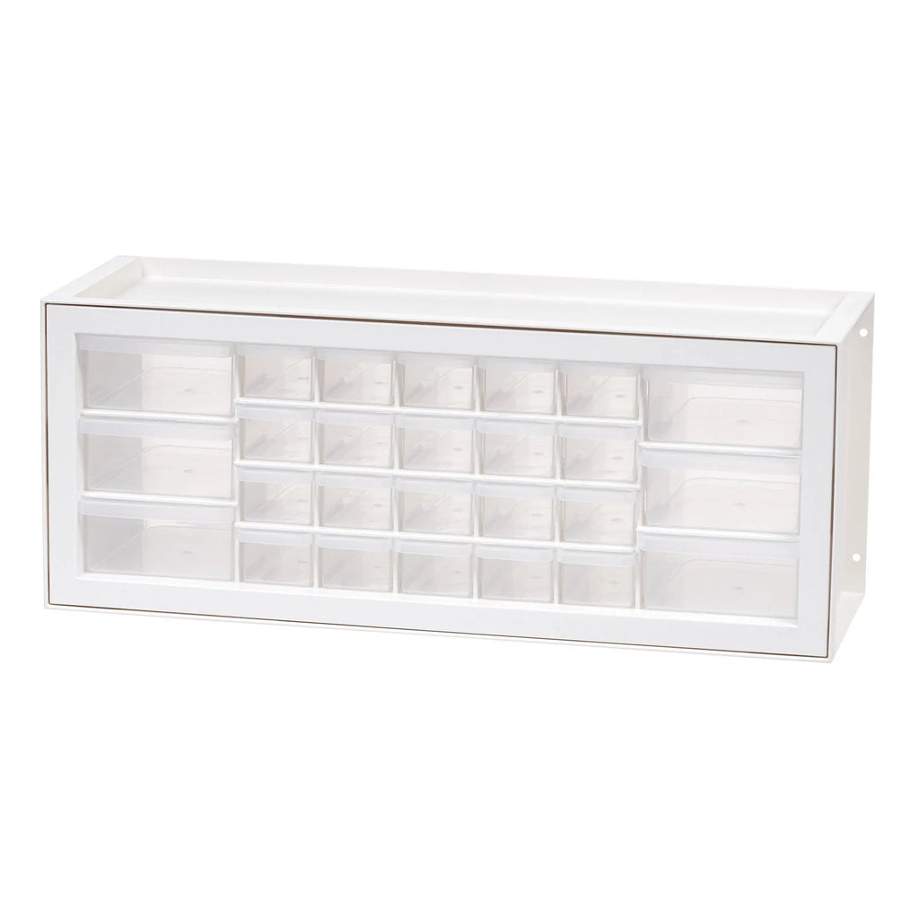 26 Drawer Sewing and Craft Parts Cabinet, White