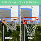 18" Regulation Steel Basketball Rim | Fixed