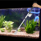 Battery Operated Aquarium Vacuum Gravel Cleaner Portable Fish Tank Cleaner Siphon Pump