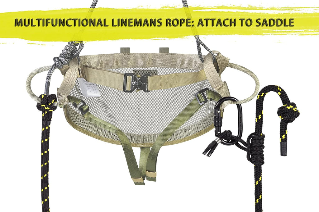 Tree Saddle Hunting Kit, Platform, Saddle, Climbing Gear