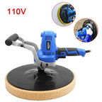 Fetcoi 850W Handheld Drywall Sander, Electric Wall Sander Smoothing Polishing Machine 1-4 Adjustable Speed for Concrete Cement Mortar (Blue)