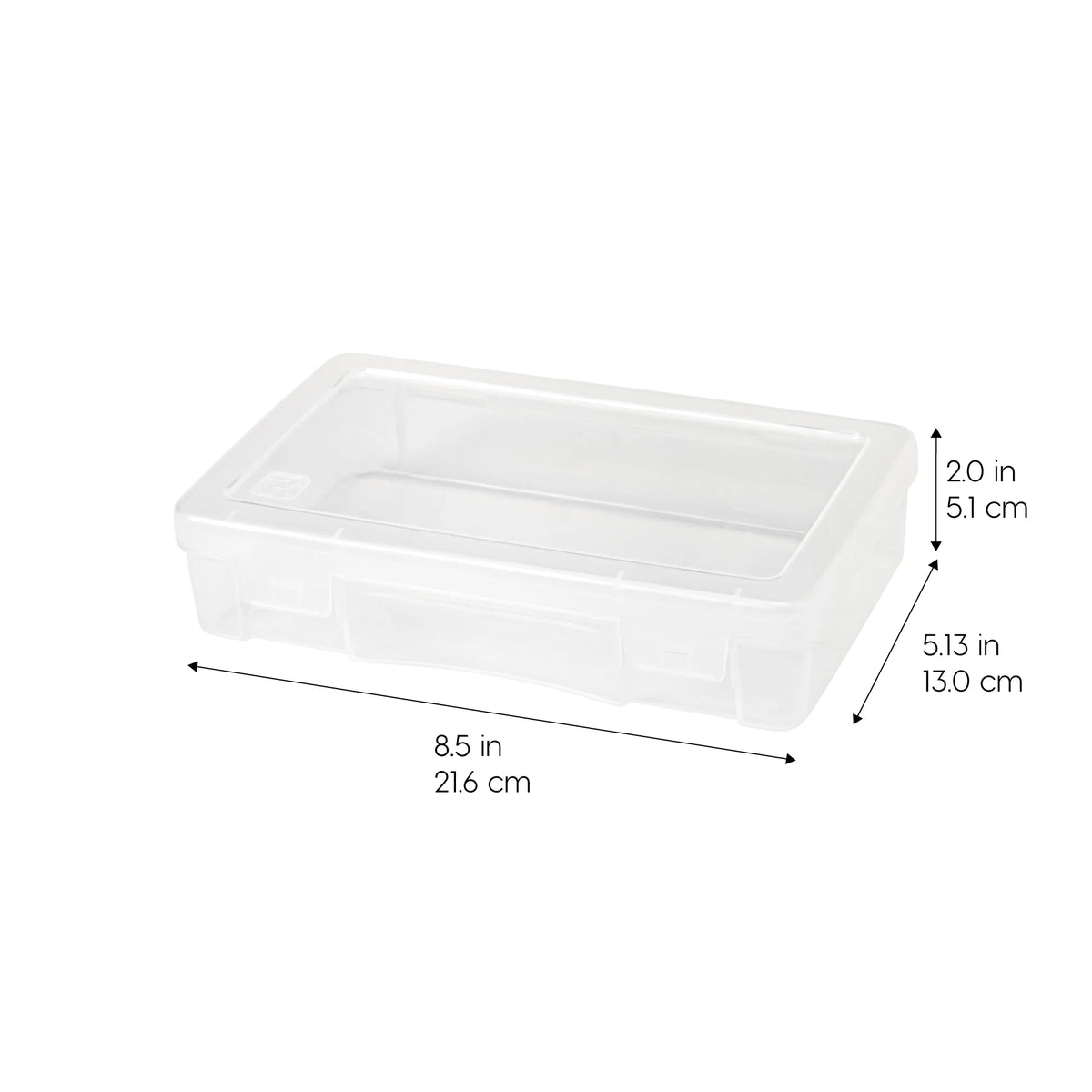 Plastic Storage Containers with Latching Lid 10 Pack
