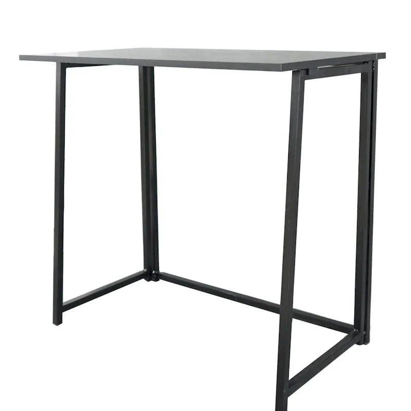Porch & Den Elliott Folding Writing Desk - Versatile PC Office Table